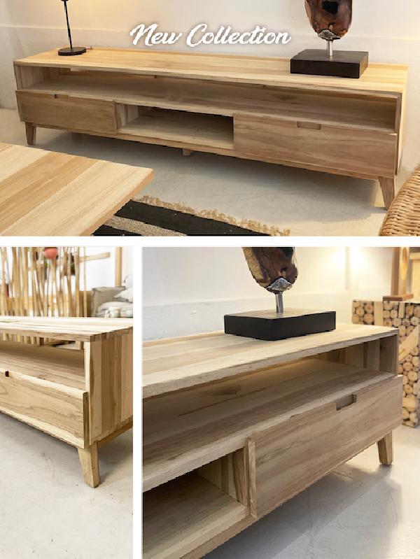 Meuble TV Roc 210 2 T 3 niches