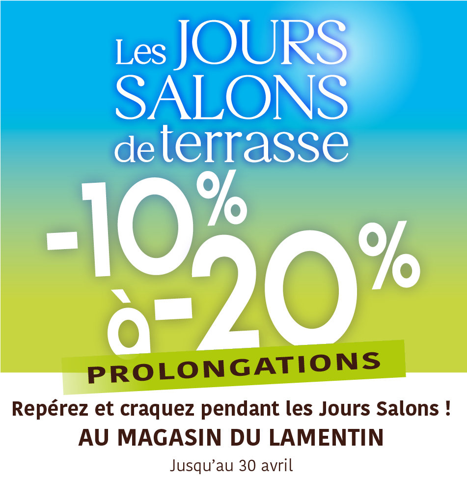 Pop up Salon Terrasse avril !